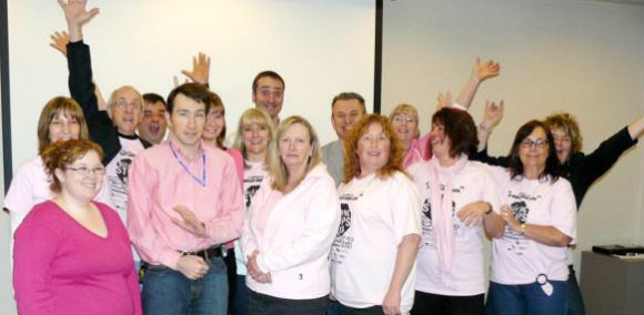 VIREB Staff Pink Shirt Day